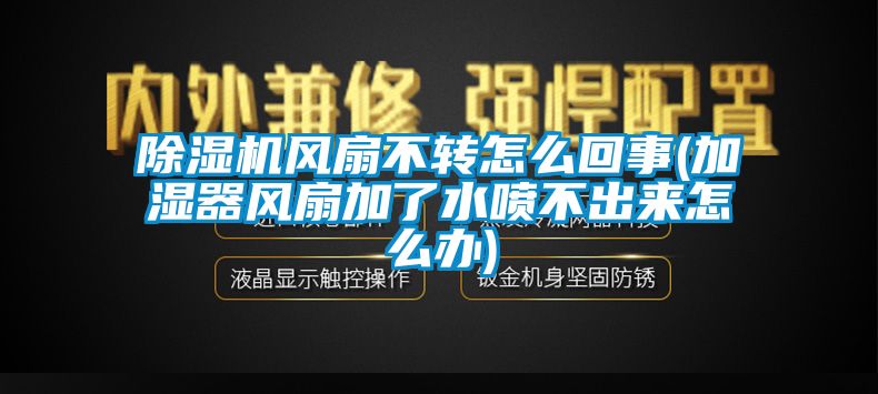 除湿机风扇不转怎么回事(加湿器风扇加了水喷不出来怎么办)