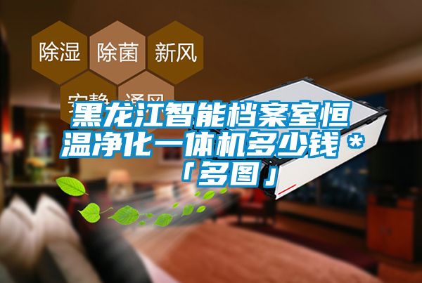 黑龙江智能档案室恒温净化一体机多少钱＊「多图」