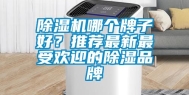 除湿机哪个牌子好？推荐最新最受欢迎的除湿品牌