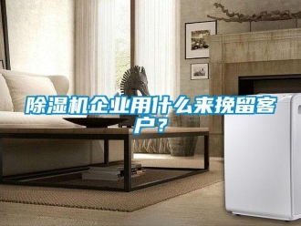企业新闻除湿机企业用什么来挽留客户？
