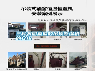 知识百科三种不同类型的吊顶除湿机的介绍