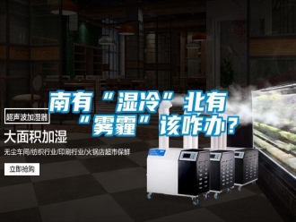 行业新闻南有“湿冷”北有“雾霾”该咋办？