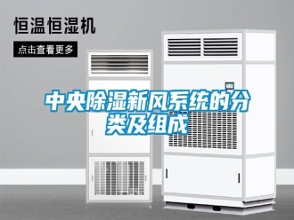 知识百科中央除湿新风系统的分类及组成