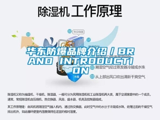 企业新闻华东防爆品牌介绍／BRAND INTRODUCTION