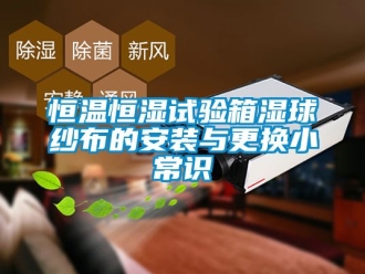 知识百科恒温恒湿试验箱湿球纱布的安装与更换小常识