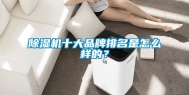 除湿机十大品牌排名是怎么样的？