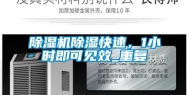 除湿机除湿快速，1小时即可见效_重复