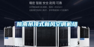 陇南吊顶式新风空调机组