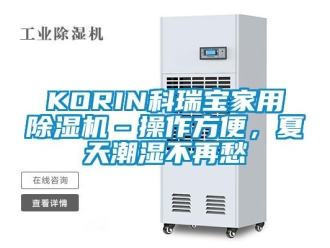 常见问题KORIN科瑞宝家用除湿机–操作方便，夏天潮湿不再愁