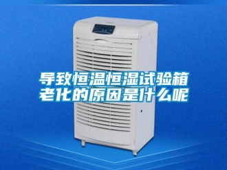知识百科导致恒温恒湿试验箱老化的原因是什么呢