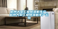 杭州大型工业除湿机生产_杭州大型工业除湿机生产公司