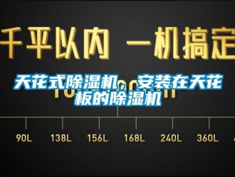 行业新闻天花式除湿机，安装在天花板的除湿机