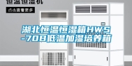 湖北恒温恒湿箱HWS-70B低温加湿培养箱