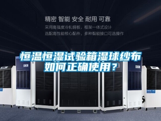 知识百科恒温恒湿试验箱湿球纱布如何正确使用？
