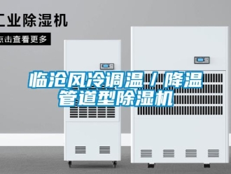 行业新闻临沧风冷调温／降温管道型除湿机