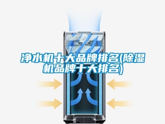 企业新闻净水机十大品牌排名(除湿机品牌十大排名)