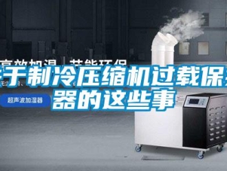 行业新闻关于制冷压缩机过载保护器的这些事