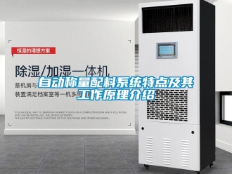 知识百科自动称量配料系统特点及其工作原理介绍