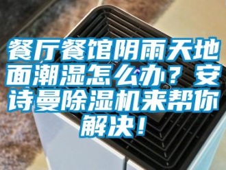 企业新闻餐厅餐馆阴雨天地面潮湿怎么办？安诗曼除湿机来帮你解决！