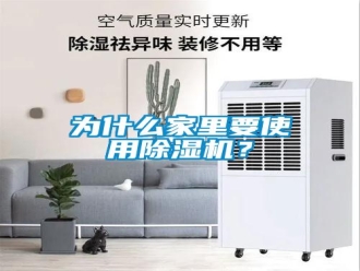 知识百科为什么家里要使用除湿机？