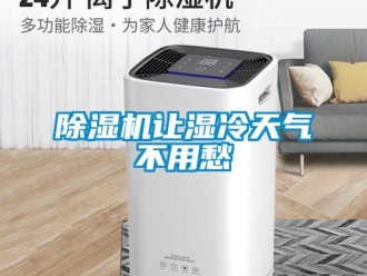 企业新闻除湿机让湿冷天气不用愁