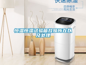 知识百科恒温恒湿试验箱故障所在以及处理
