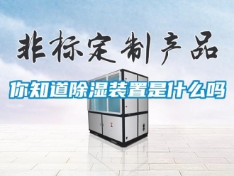 行业新闻你知道除湿装置是什么吗