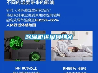 行业新闻除湿机进风口结冰