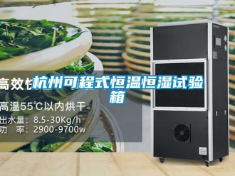 知识百科杭州可程式恒温恒湿试验箱