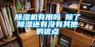 除湿机有用吗 除了除湿还有没有其他的优点
