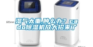 湿气太重,肿么办？cado除湿机放大招来了