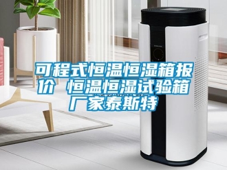知识百科可程式恒温恒湿箱报价 恒温恒湿试验箱厂家泰斯特