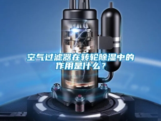 行业新闻空气过滤器在转轮除湿中的作用是什么？