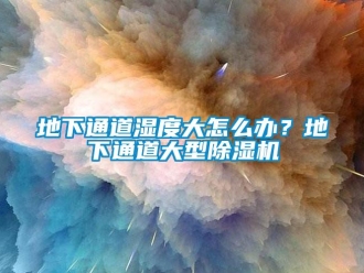 行业新闻地下通道湿度大怎么办？地下通道大型除湿机