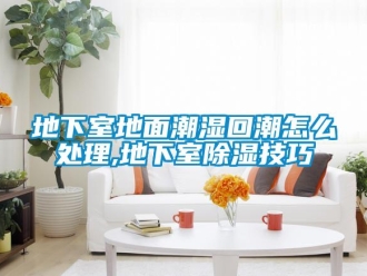 企业新闻地下室地面潮湿回潮怎么处理,地下室除湿技巧