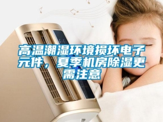 企业新闻高温潮湿环境损坏电子元件，夏季机房除湿更需注意