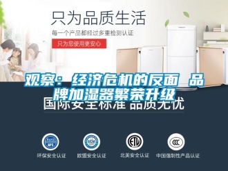 行业新闻观察：经济危机的反面 品牌加湿器繁荣升级