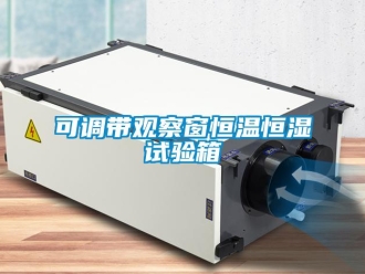 知识百科可调带观察窗恒温恒湿试验箱