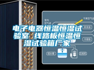 知识百科电子电器恒温恒湿试验室 线路板恒温恒湿试验箱厂家