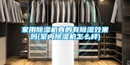 家用除湿机真的有除湿效果吗(室内除湿机怎么样)