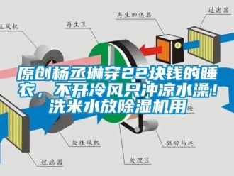 行业新闻原创杨丞琳穿22块钱的睡衣，不开冷风只冲凉水澡！洗米水放除湿机用