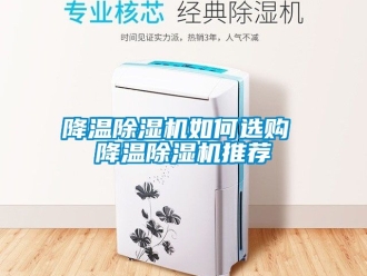 行业新闻降温除湿机如何选购 降温除湿机推荐