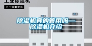 除湿机真的管用吗—除湿机介绍