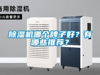 行业新闻除湿机哪个牌子好？有哪些推荐？