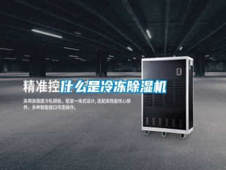 知识百科什么是冷冻除湿机