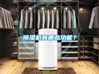 行业新闻除湿机有哪些功能？