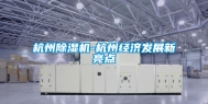 杭州除湿机-杭州经济发展新亮点