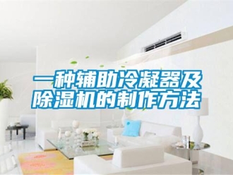 行业新闻一种辅助冷凝器及除湿机的制作方法