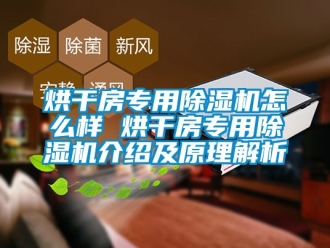 行业新闻烘干房专用除湿机怎么样 烘干房专用除湿机介绍及原理解析
