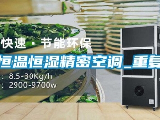 知识百科恒温恒湿精密空调_重复